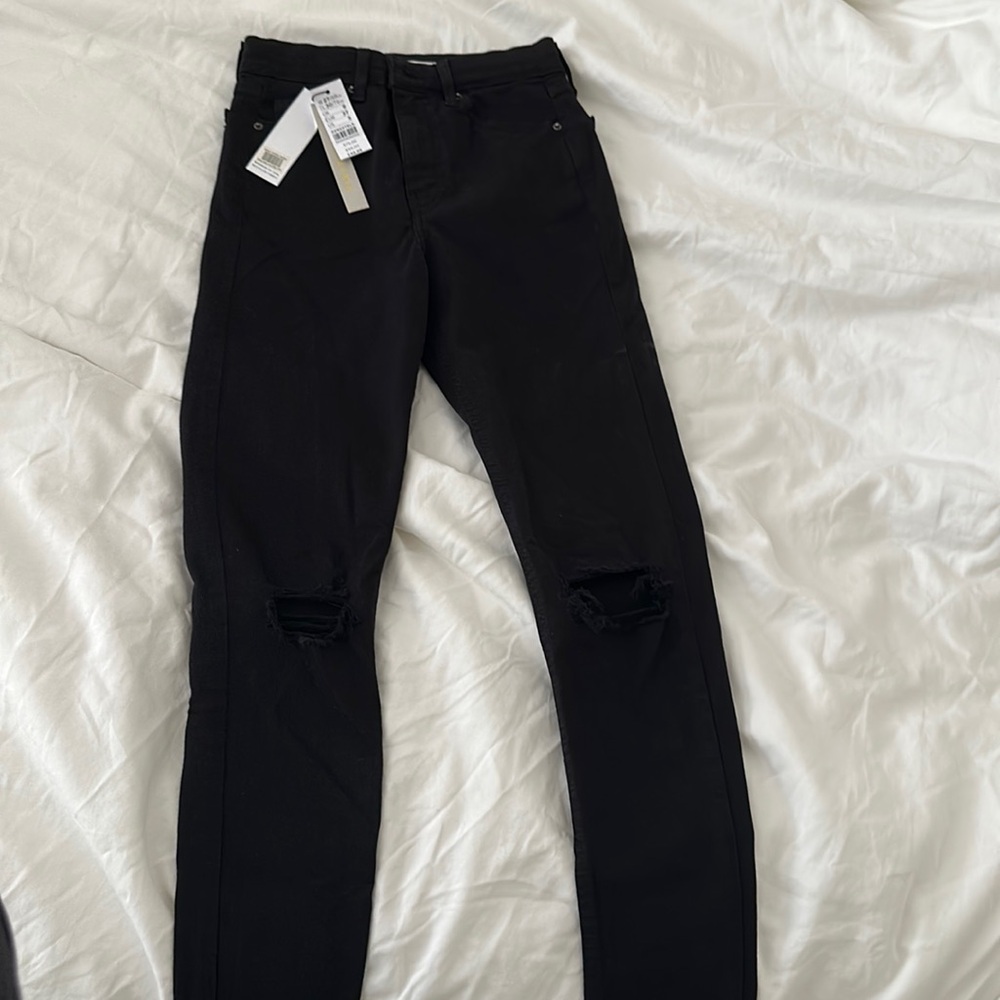 Topshop Jamie jeans with Knee rips